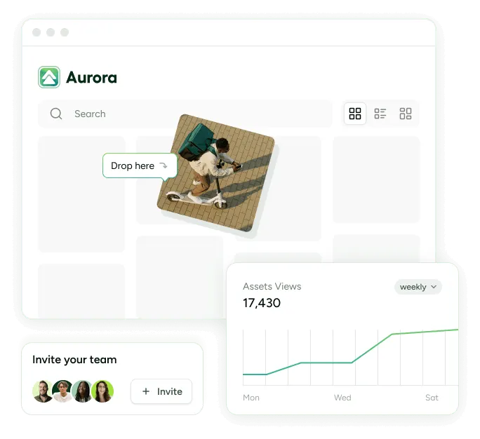 Asset organization examples